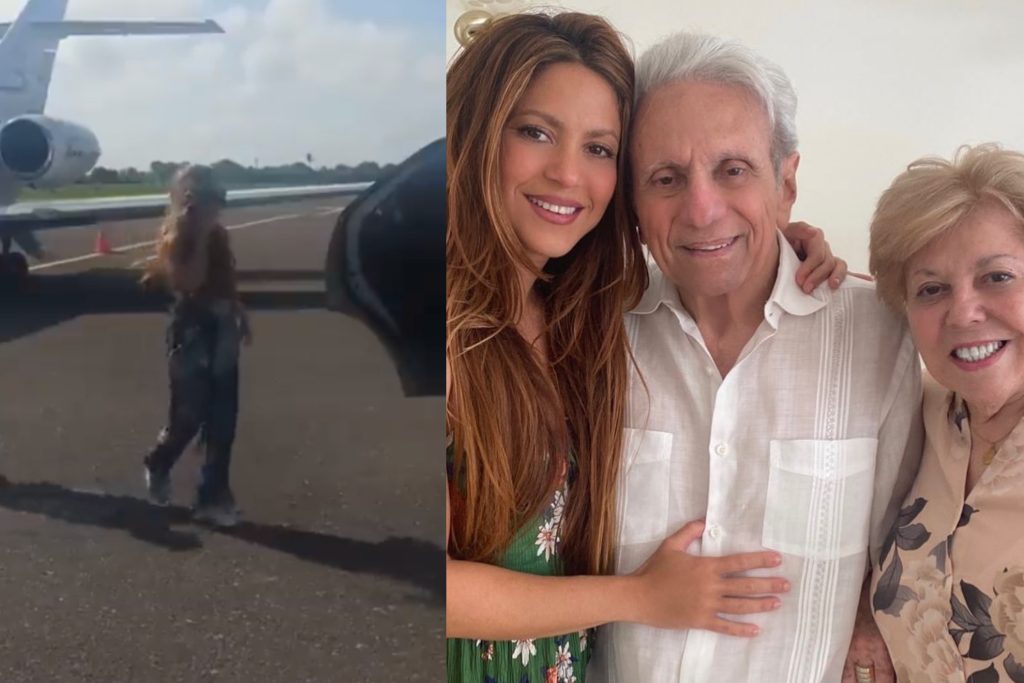 Ingresan a mamá de Shakira a hospital de emergencia, captan a la cantante en el aeropuerto de Colombia