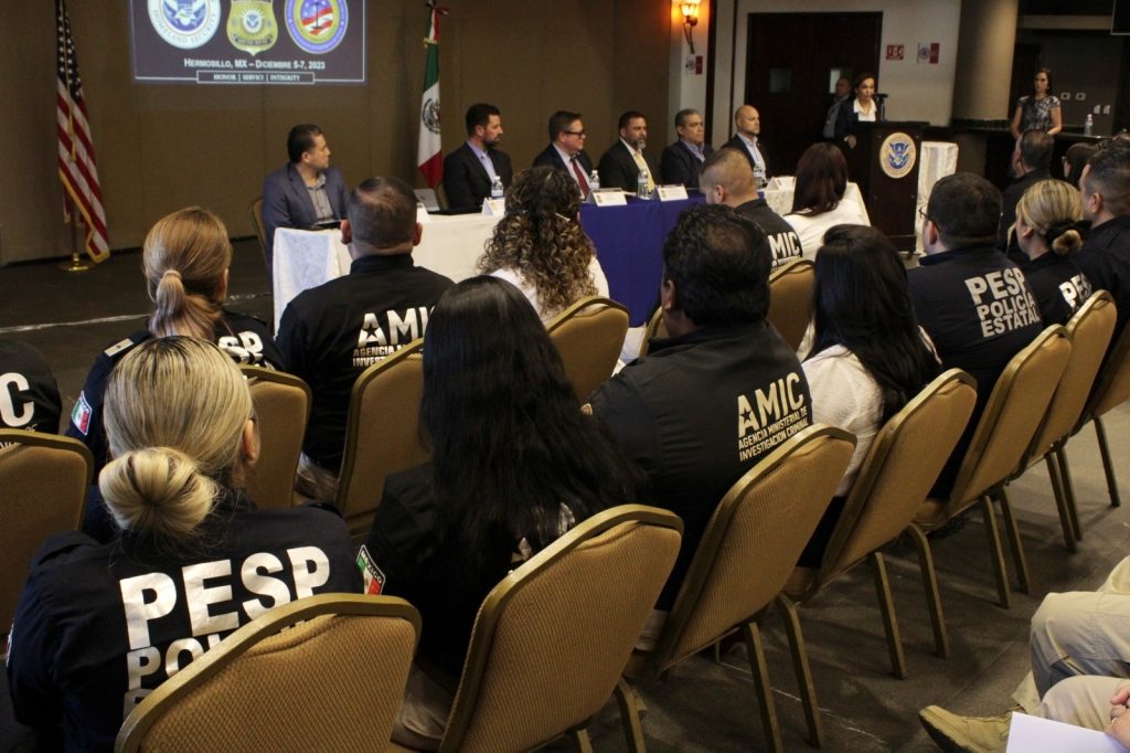 Participa personal de la Fiscalía de Sonora en el Taller Binacional de Investigaciones Cibernéticas para Combatir la Explotación Infantil