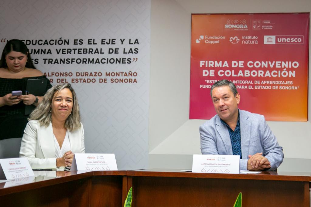 Gobierno de Sonora se une con la sociedad civil y el sector privado para promover el desarrollo educativo y cultural en primarias públicas
