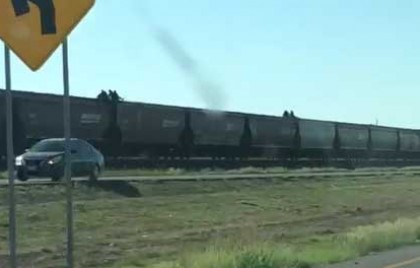 Disminuye arribo de migrantes a Ciudad Juárez, se observaron cinco personas en tren de carga