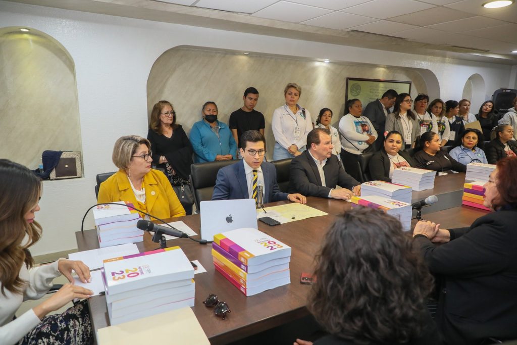 Recibe Congreso de Sonora informe anual de actividades de la CEDH 2023