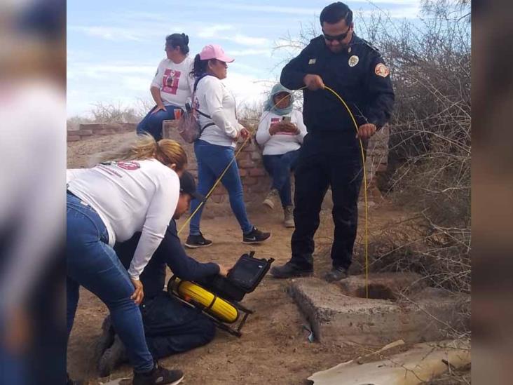 Madres Buscadoras de Sonora descubren un pozo  con restos humanos en la costa de Hermosillo