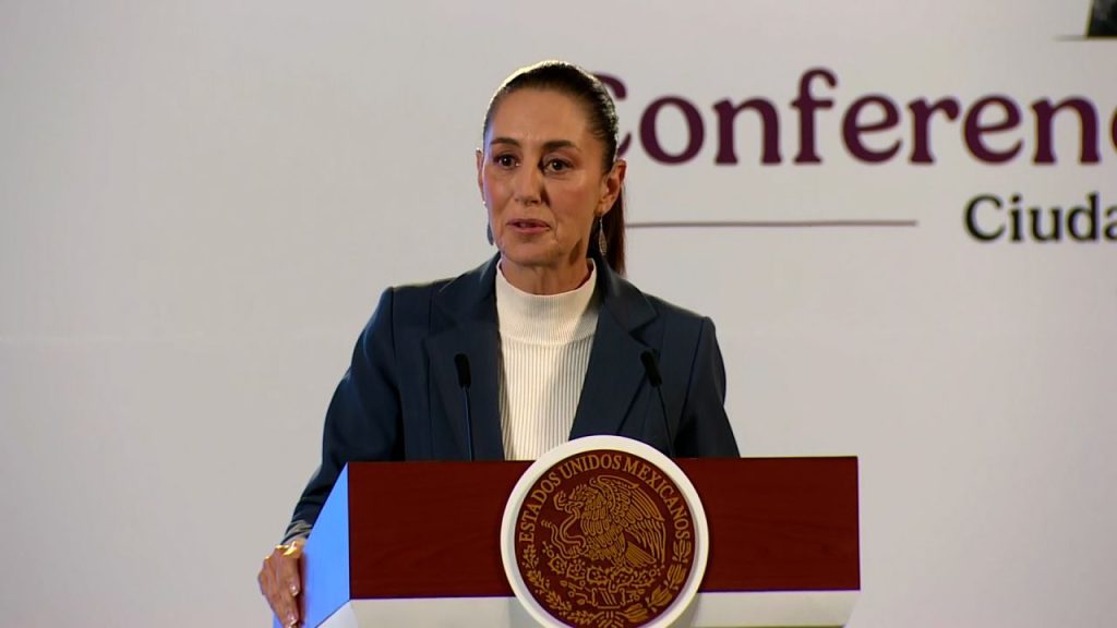 “La postura de México no es cerrar fronteras sino atender puentes entre gobiernos”, responde Sheinbaum a Trump sobre la migración