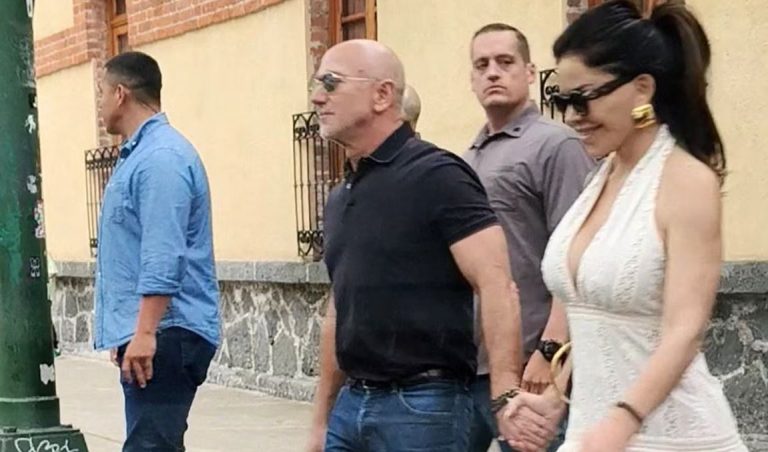 JEFF BEZOS Y LAUREN CDMX