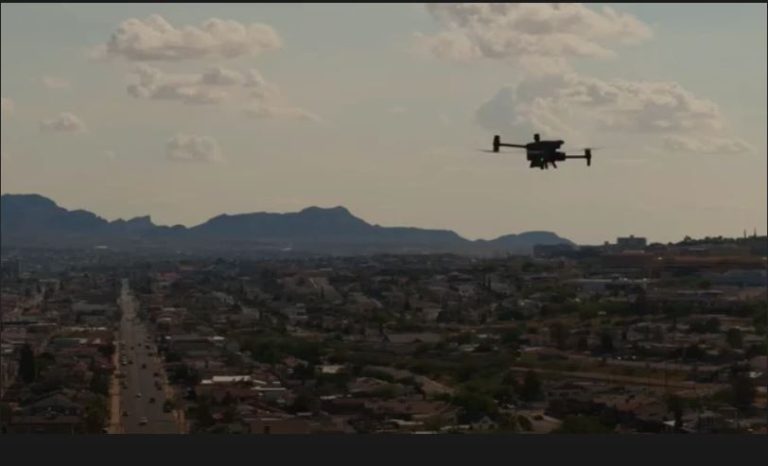 dron en el paso texas